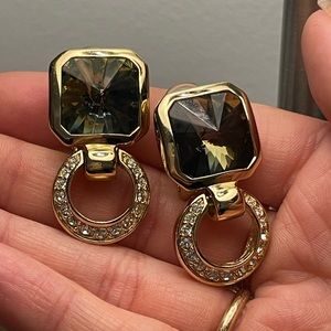 Vintage Christian Dior Clip-On Earrings